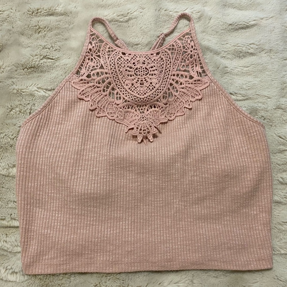 Women’s Misses SO cropper Tank Top Sz M